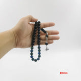Green Resin Muslim Prayer Bead Islamic Accessories Jewelry Misbaha 33 Beads