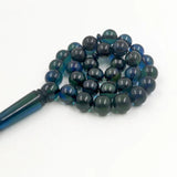 Green Resin Muslim Prayer Bead Islamic Accessories Jewelry Misbaha 33 Beads