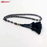 Resin Muslim Tasbih Man Rosary Bead Islamic Tassel Misbaha Eid