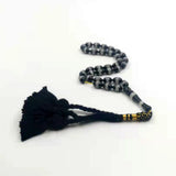 Resin Muslim Tasbih Man Rosary Bead Islamic Tassel Misbaha Eid