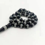 Resin Muslim Tasbih Man Rosary Bead Islamic Tassel Misbaha Eid