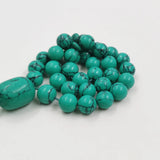 Green Mongolia Turquoise Muslim Prayer Beads Islamic Tasbih Misbaha