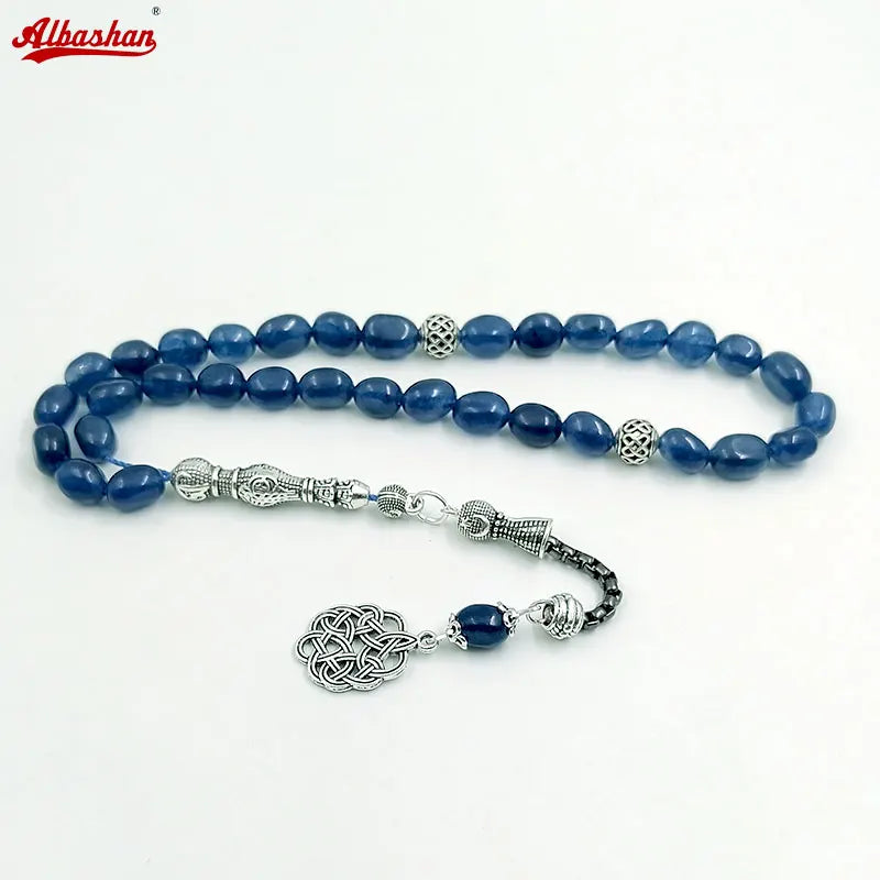 Natural Agates Stone Prayer Beads Muslim Misbaha 33 45 66 99Beads