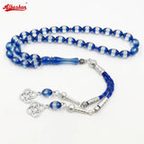 Resin Muslim Prayer Beads Islamic Misbaha Rosary for Men