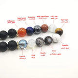Natural Gemstone Tasbih Agate Sandstone Lapis Hematite Tiger Eye Turquoises Opal