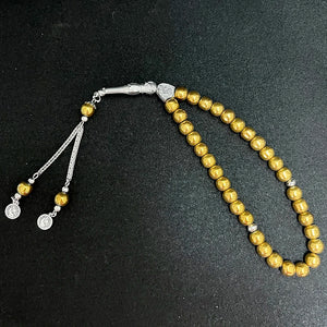 Muslim Tasbih Glass Beads Prayer Bracelet Unisex Gift