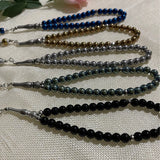 Muslim Tasbih Glass Beads Prayer Bracelet Unisex Gift