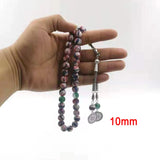 Natural Agate Green Jade Muslim Bracelet
