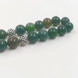 Aquatic Agate Muslim Prayer Beads Rosary Islamic Eid Adha 33 Beads Bracelet