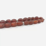 Red Agates Stone Islamic Misbaha Bracelet Rosary Bead Arabic Gift