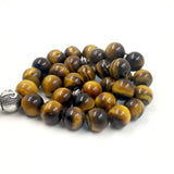 Tiger Eye Stone Tasbih Islamic Prayer Bead 33-99 Beads Muslim Accessories