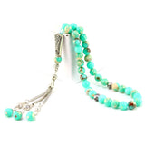 Natural Agates Stone Tasbih 33 66 99 Prayer Beads Islamic Muslim Rosary