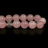 Pink Quartz Muslim Women Rosary Bead Bracelet