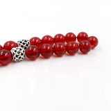Red Resin Tasbih Islamic Prayer Beads Bracelet