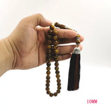 Tasbih Resin Bead Brown Bracelet Islamic Jewelry