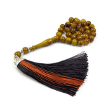 Tasbih Resin Bead Brown Bracelet Islamic Jewelry