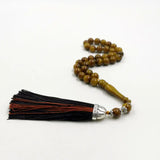 Tasbih Resin Bead Brown Bracelet Islamic Jewelry