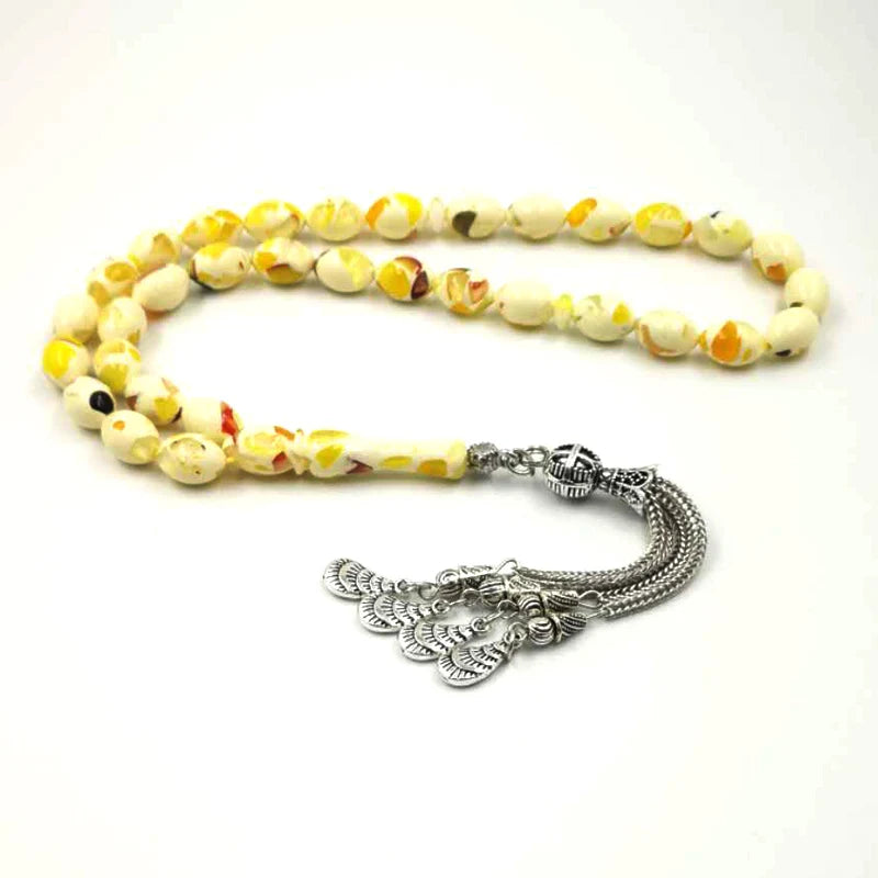 Metal Tassel Bracelet Resin Rosary Arabian Men's Tasbih