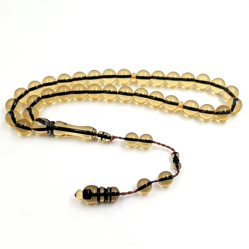 Muslim Prayer Beads Resin Bracelet Arabic Eid Ramadan