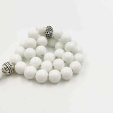 Tasbih Ceramic Muslim Rosary 33 Beads Bracelet Pendant Arabic Jewelry