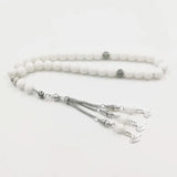 Tasbih Ceramic Muslim Rosary 33 Beads Bracelet Pendant Arabic Jewelry