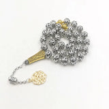 Metal Beads Tasbih Islamic Prayer Beads Misbaha Eid Ramadan