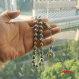 Metal Beads Tasbih Islamic Prayer Beads Misbaha Eid Ramadan