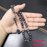Labradorite Stone Muslim Bracelet Tasbih Misbaha Islamic Accessories