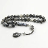 Labradorite Stone Muslim Bracelet Tasbih Misbaha Islamic Accessories