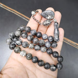 Labradorite Stone Muslim Bracelet Tasbih Misbaha Islamic Accessories