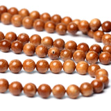 Natural Kuka Wood Muslim Misbaha Prayer Beads Islamic Rosary Bead