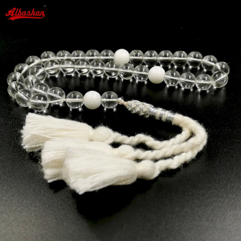 Crystal Muslim Prayer Beads Ceramics Misbaha Islamic Rosary