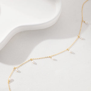 Pearl Pendant Necklace 925 Silver