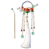 Antique Lily of The Valley Hairpin Hair Clip Bridal Hair Accessory