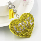 Tassel Jewelry Velvet Zircon Bag Decoration Pendant Key Chain