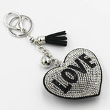 Tassel Jewelry Velvet Zircon Bag Decoration Pendant Key Chain