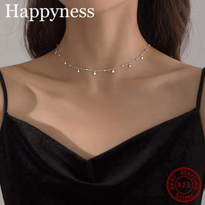 Tassel Necklace Women's Collarbone Chain Net Red Student Personality Tide