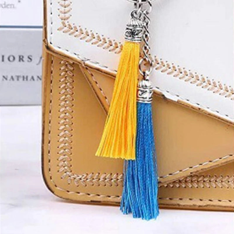 100 Pieces Key Chain Tassel Charm for DIY Crafts - Dropship