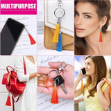 100 Pieces Key Chain Tassel Charm for DIY Crafts - Dropship