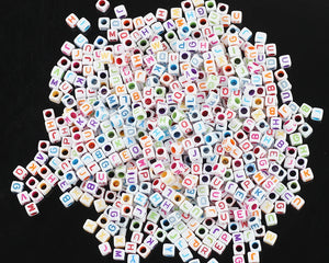 100 pcs Family Loom Bracelet Rubber Bands DIY Silicone Beads