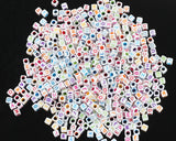 100 pcs Family Loom Bracelet Rubber Bands DIY Silicone Beads