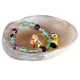 Agate Tea Light Candle Holder / Air Plant Holder for Room Decor