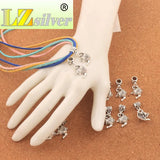 Tea Time Teapot Big Hole Beads Dangle European Bracelet Jewelry 12Pcs B397