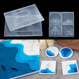Ocean Terrace Silicone Mold for Crafting