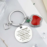 Teacher Appreciation Keychain Student Gift End of Year Meaningful Keyring