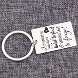Teacher Gift Appreciation Keychain for Teacher Stainless Steel Key Ring Chain