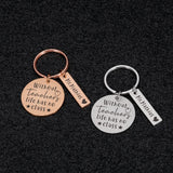 Teacher Keychain Personalized Name Keychain Happy Teacher's Coaches Keyring