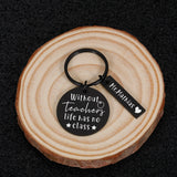 Teacher Keychain Personalized Name Keychain Happy Teacher's Coaches Keyring