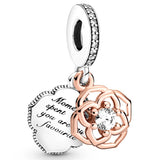 925 Sterling Silver Charles Bridge Prague Baby Shoe Pendant Bead