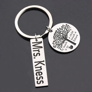 Teacher's Gift Creative Keychain To Teachers Surprise
